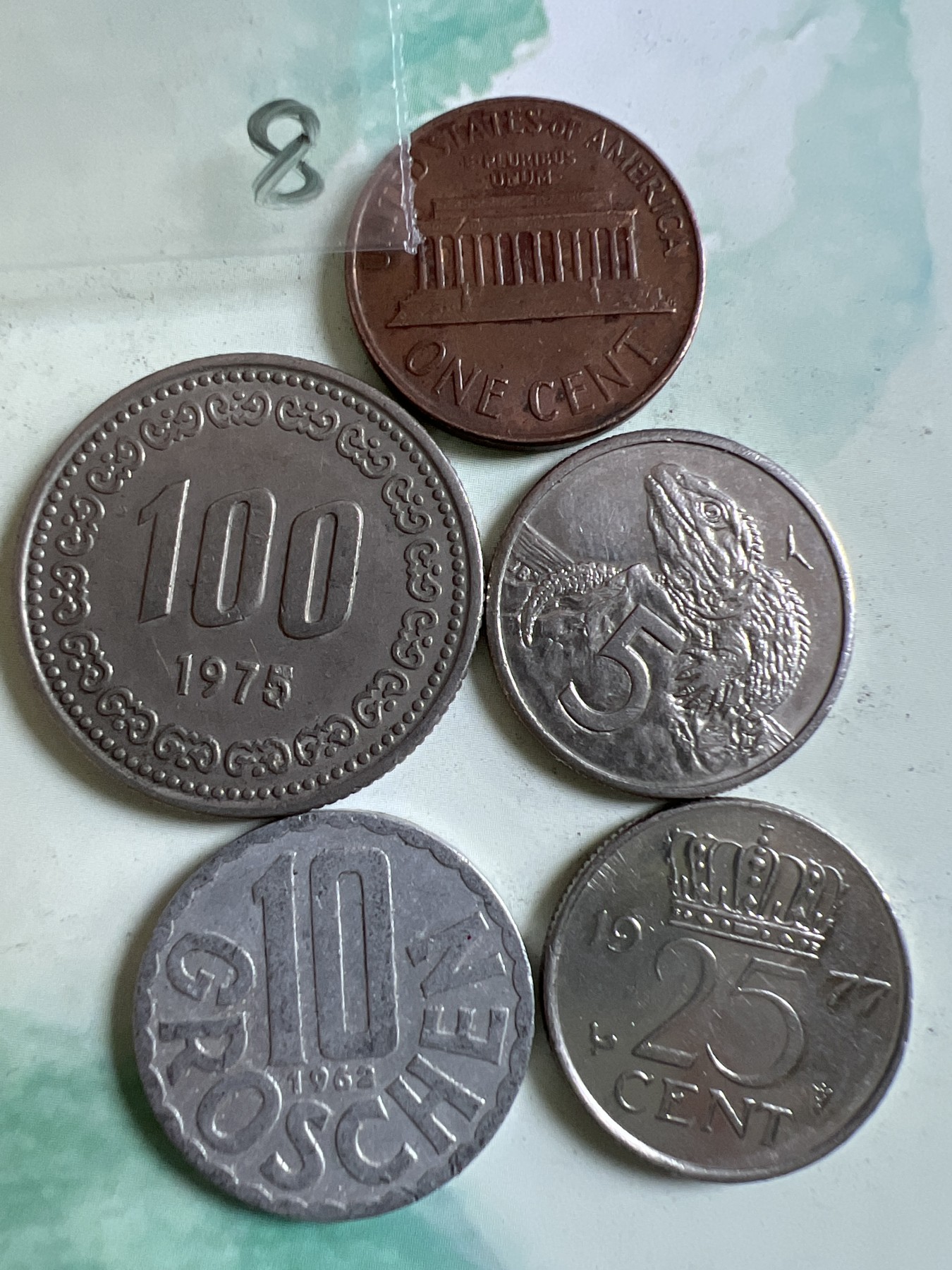 第449期 硬币专场 （无押金，捡漏，全场20包邮，偏远地区除外，接收代拍业务） 硬币五枚8