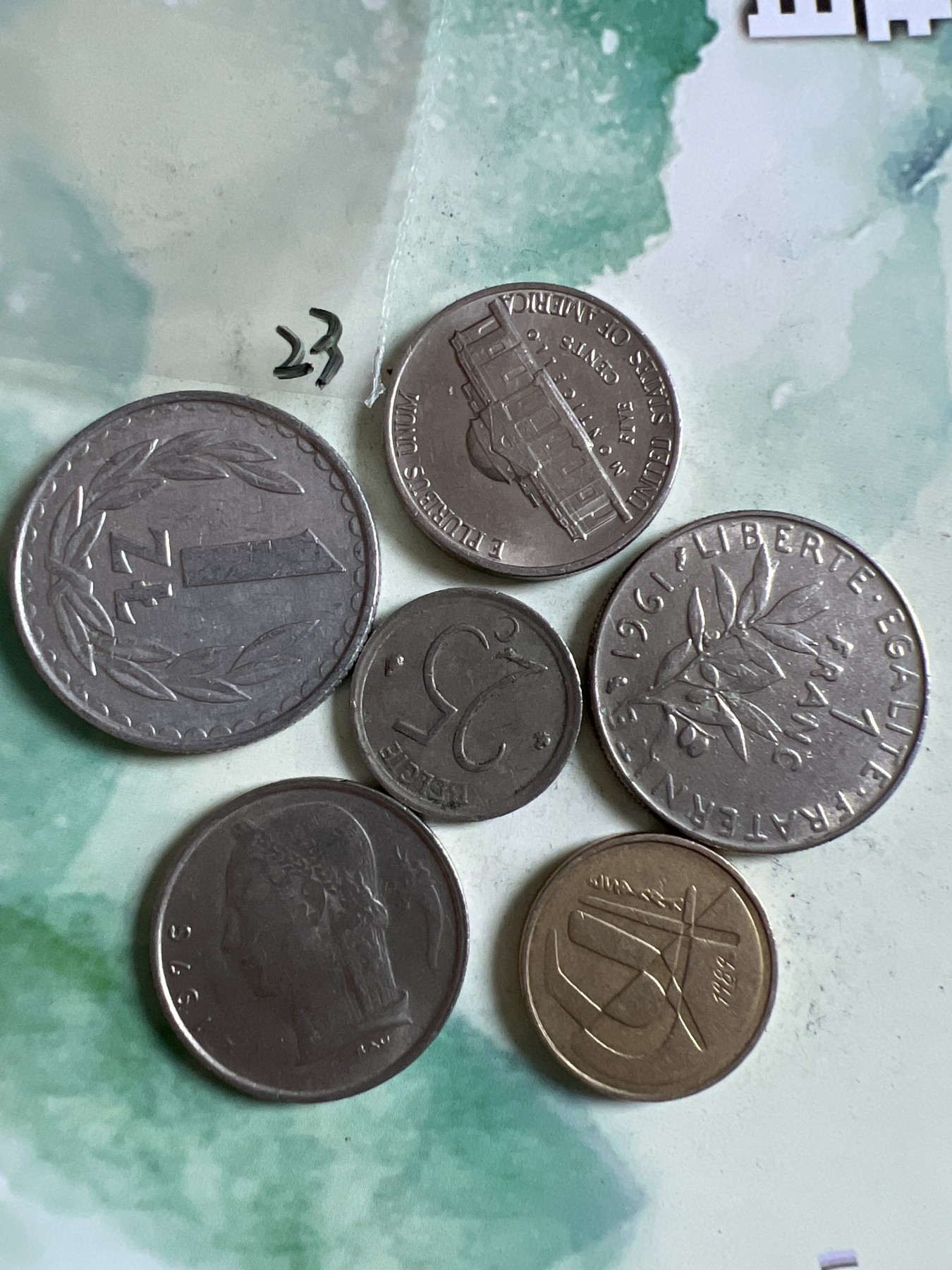 第449期 硬币专场 （无押金，捡漏，全场20包邮，偏远地区除外，接收代拍业务） 硬币六枚23