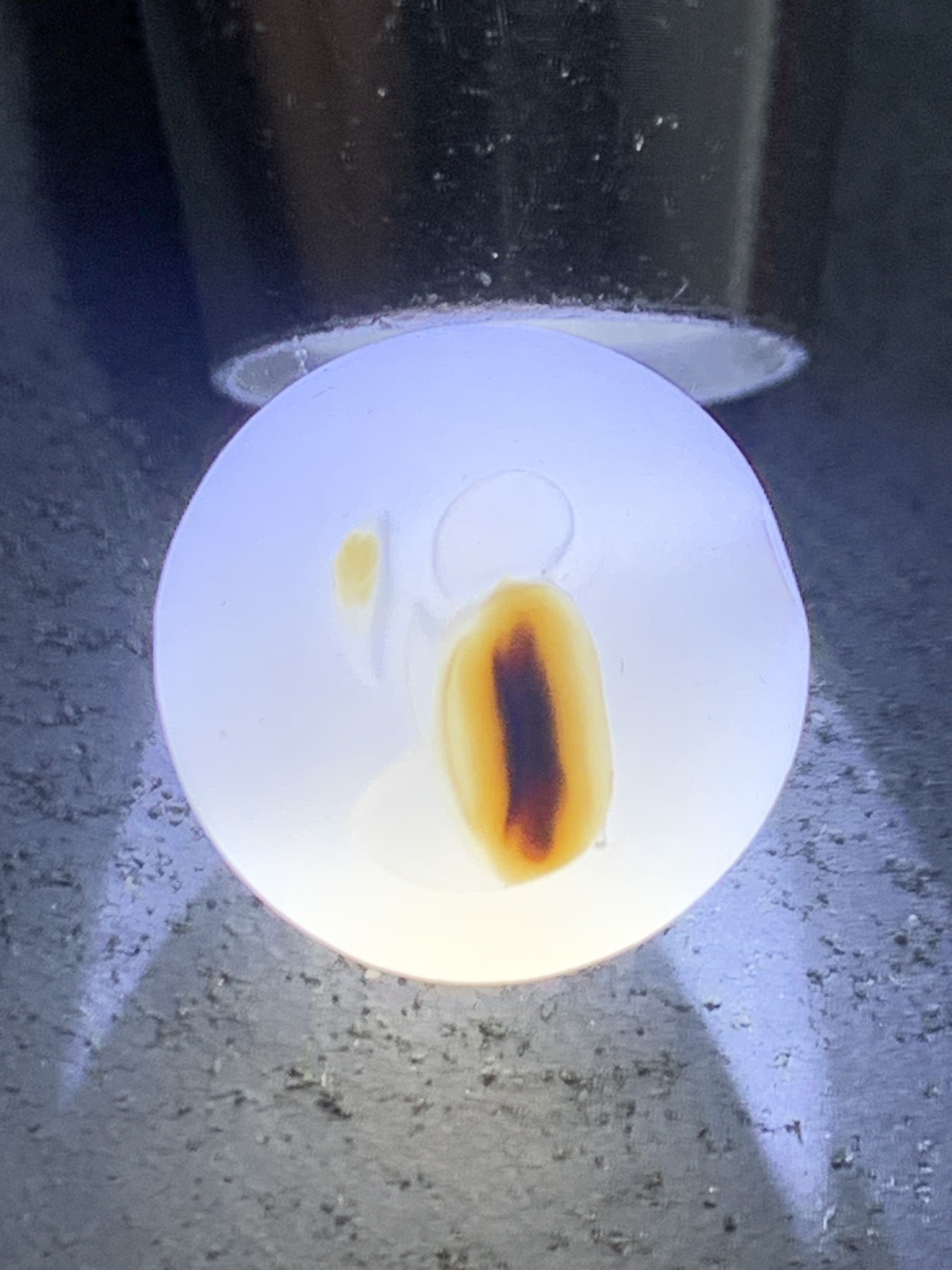 精美高玉化亚光海洋玉髓手工俏色巧雕一叶成佛意境圆珠一个！