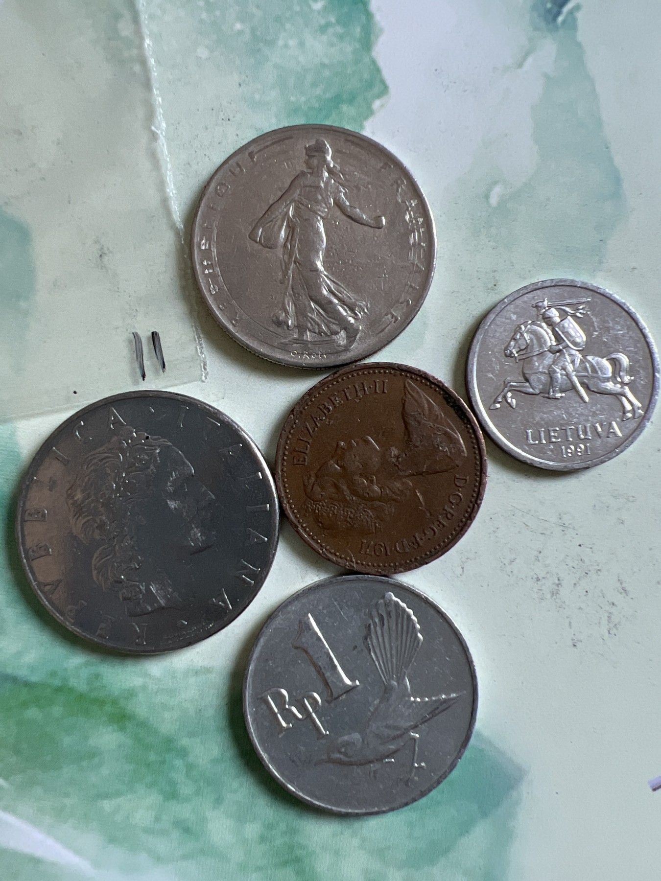 第449期 硬币专场 （无押金，捡漏，全场20包邮，偏远地区除外，接收代拍业务） 硬币五枚11