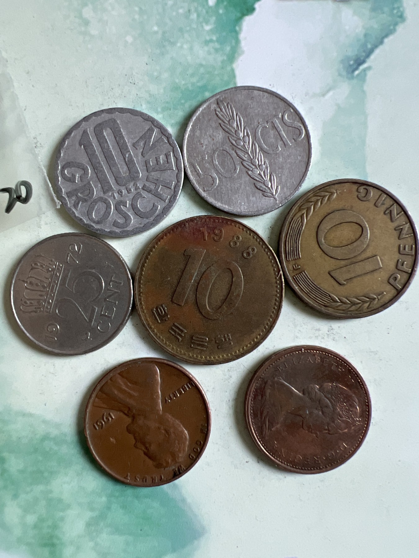 第449期 硬币专场 （无押金，捡漏，全场20包邮，偏远地区除外，接收代拍业务） 硬币七枚20