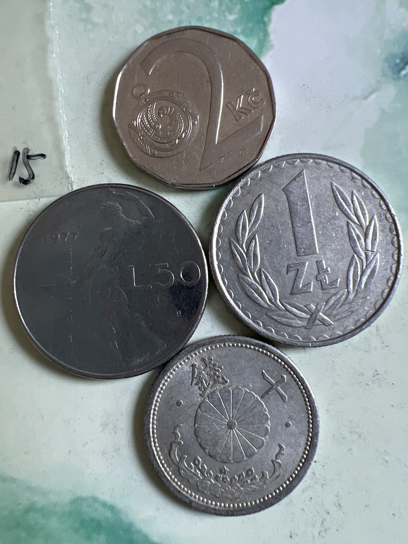 第449期 硬币专场 （无押金，捡漏，全场20包邮，偏远地区除外，接收代拍业务） 硬币四枚15