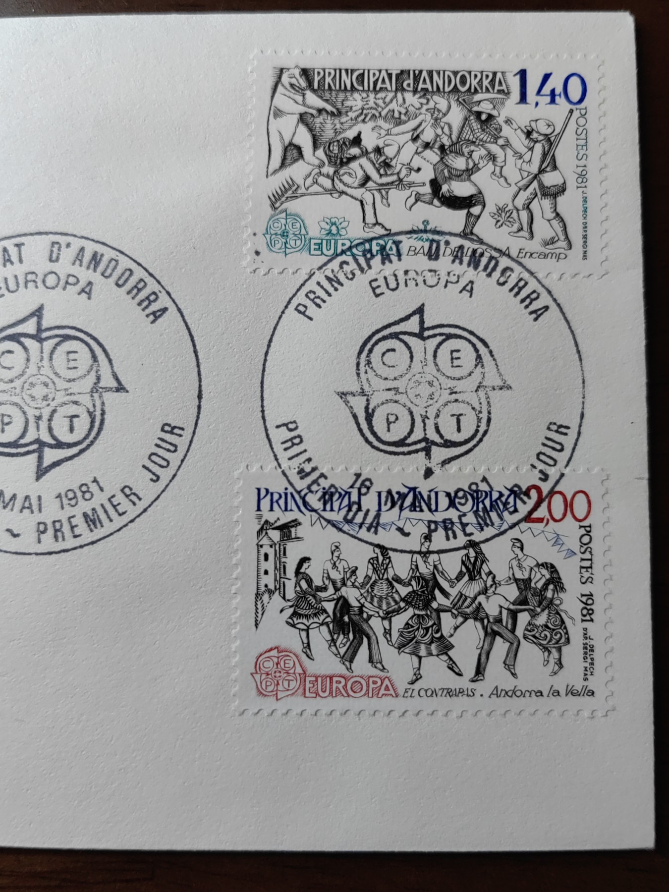 外国精选邮品专场（秒杀）第②①场 安道尔1981 节日活动