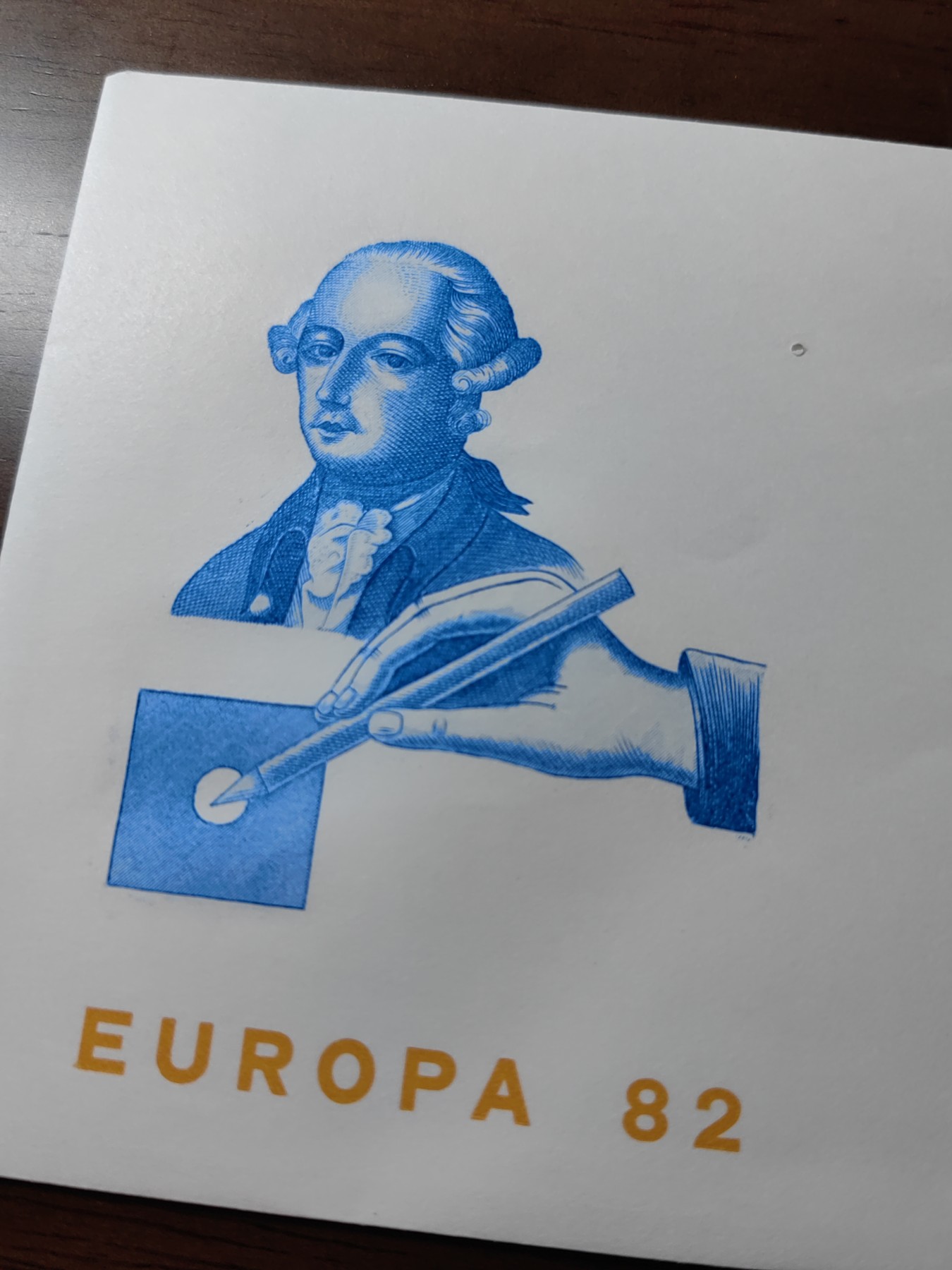 外国精选邮品专场（秒杀）第②①场 比利时1982年 雕刻版 普选权与约瑟夫二世特赦令 