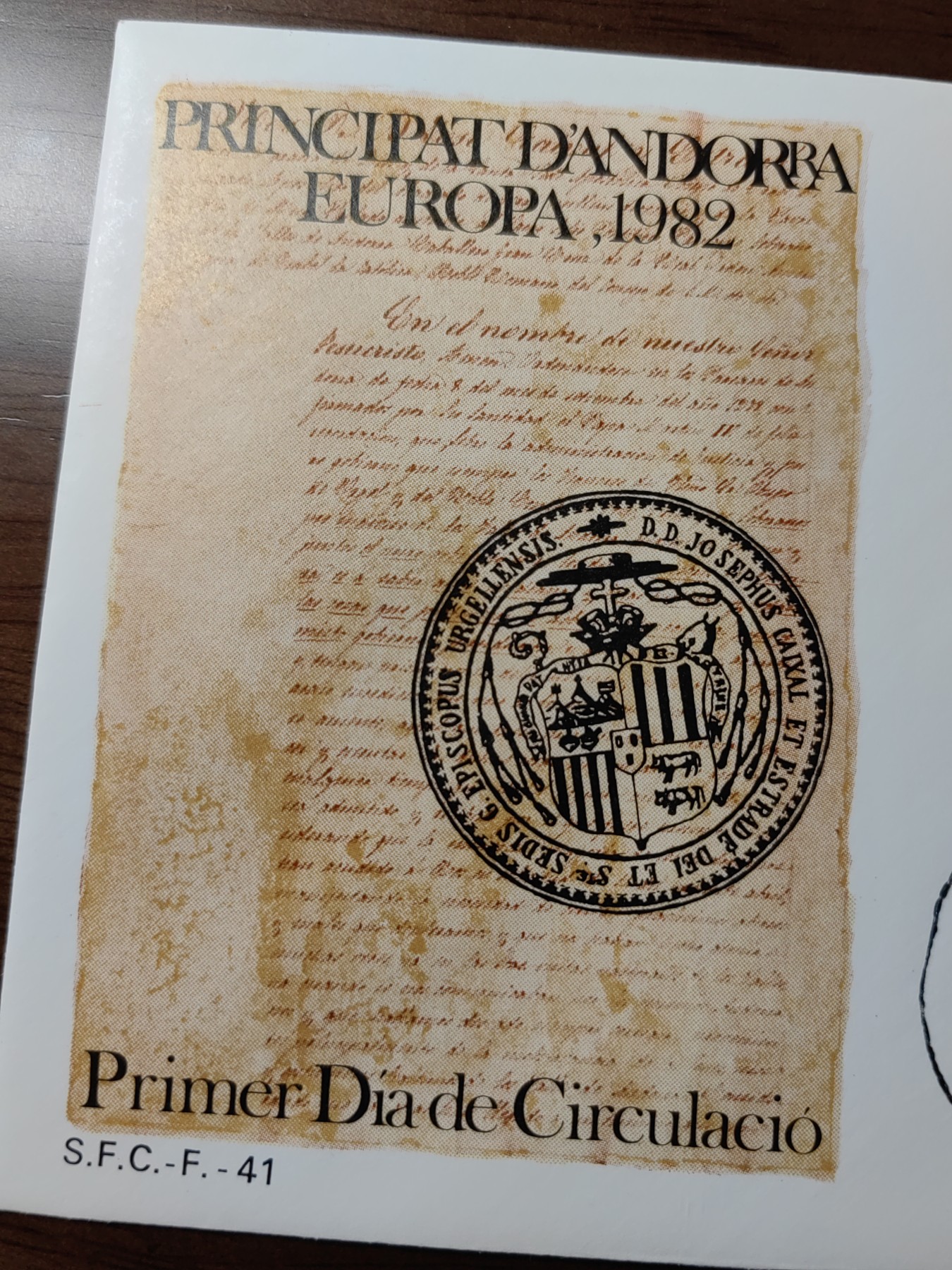 外国精选邮品专场（秒杀）第②①场 西属安道尔1982 机构改革历史事件2全