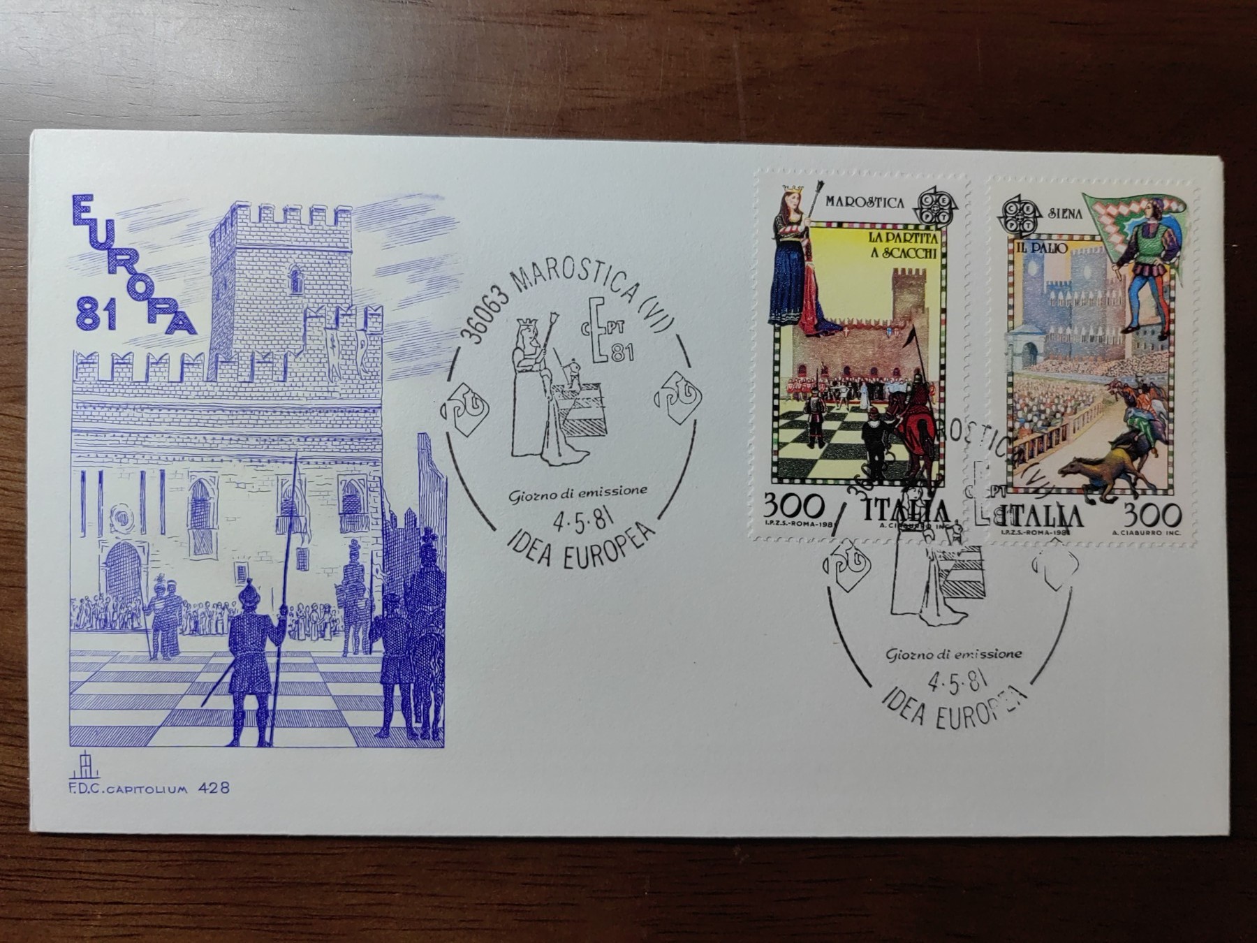 外国精选邮品专场（秒杀）第②①场 意大利1981年 民俗和民间传说