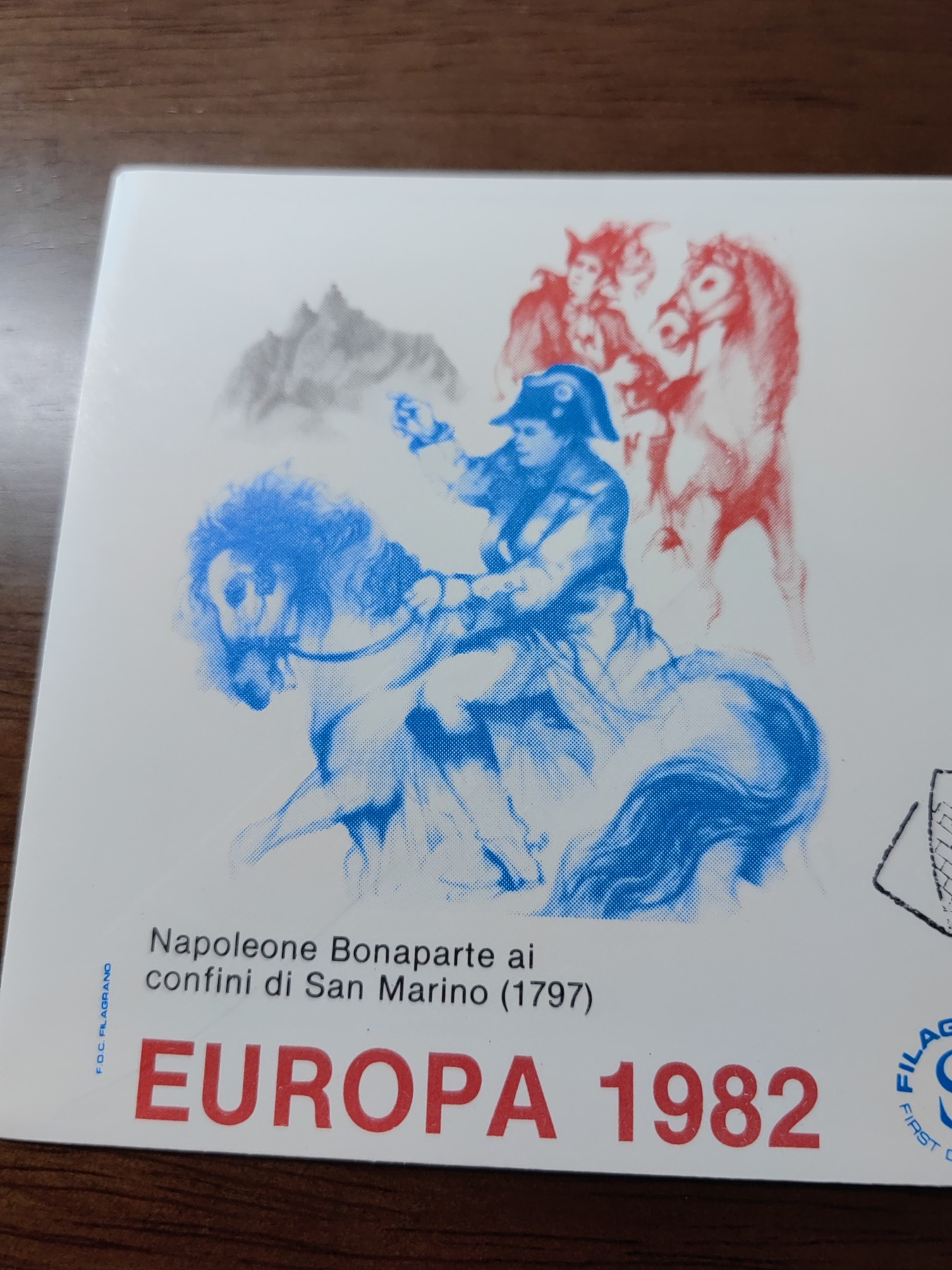 外国精选邮品专场（秒杀）第②①场 圣马力诺1982年 拿破仑友谊条约2全 