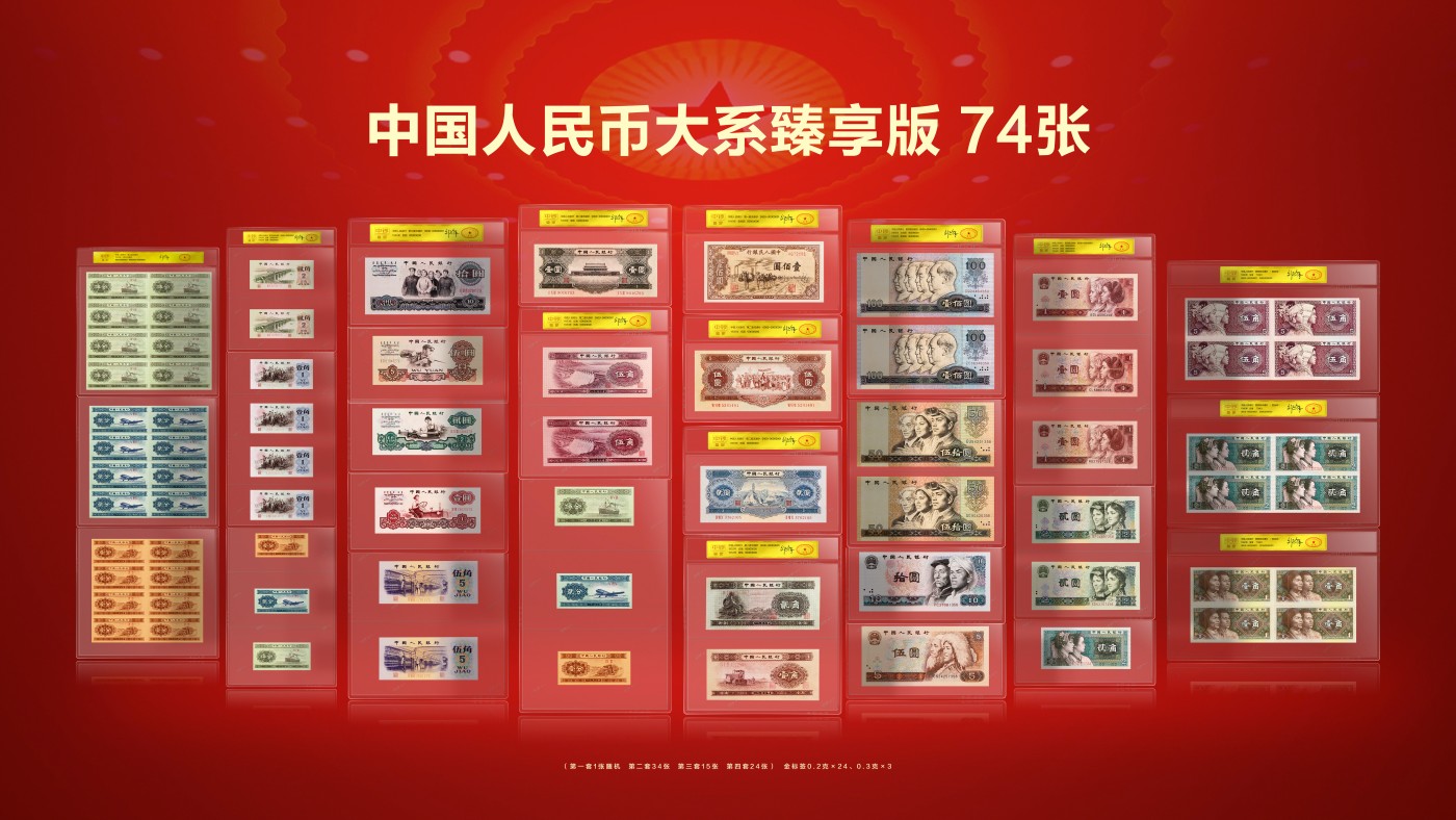 中国人民币纸钞大系