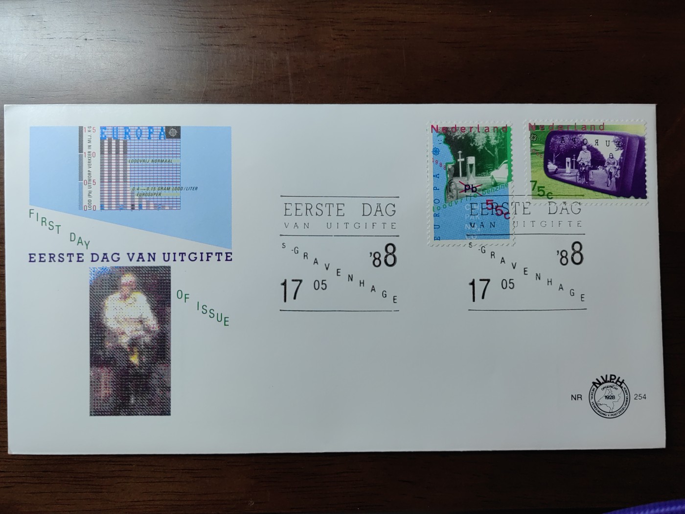 外国精选邮品专场（秒杀）第②①场 荷兰1988年 现代交通生态环境2全
