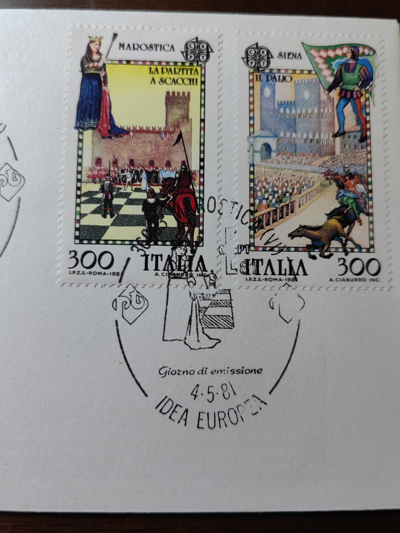 外国精选邮品专场（秒杀）第②①场 意大利1981年 民俗和民间传说