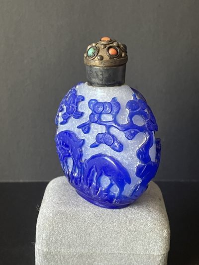 海外回流精品拍卖（五一专场） 美国回流清代套料鼻烟壶