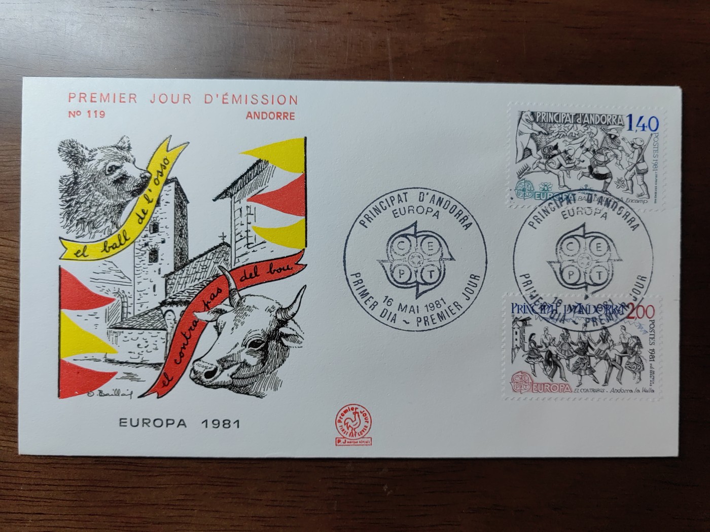 外国精选邮品专场（秒杀）第②①场 安道尔1981 节日活动