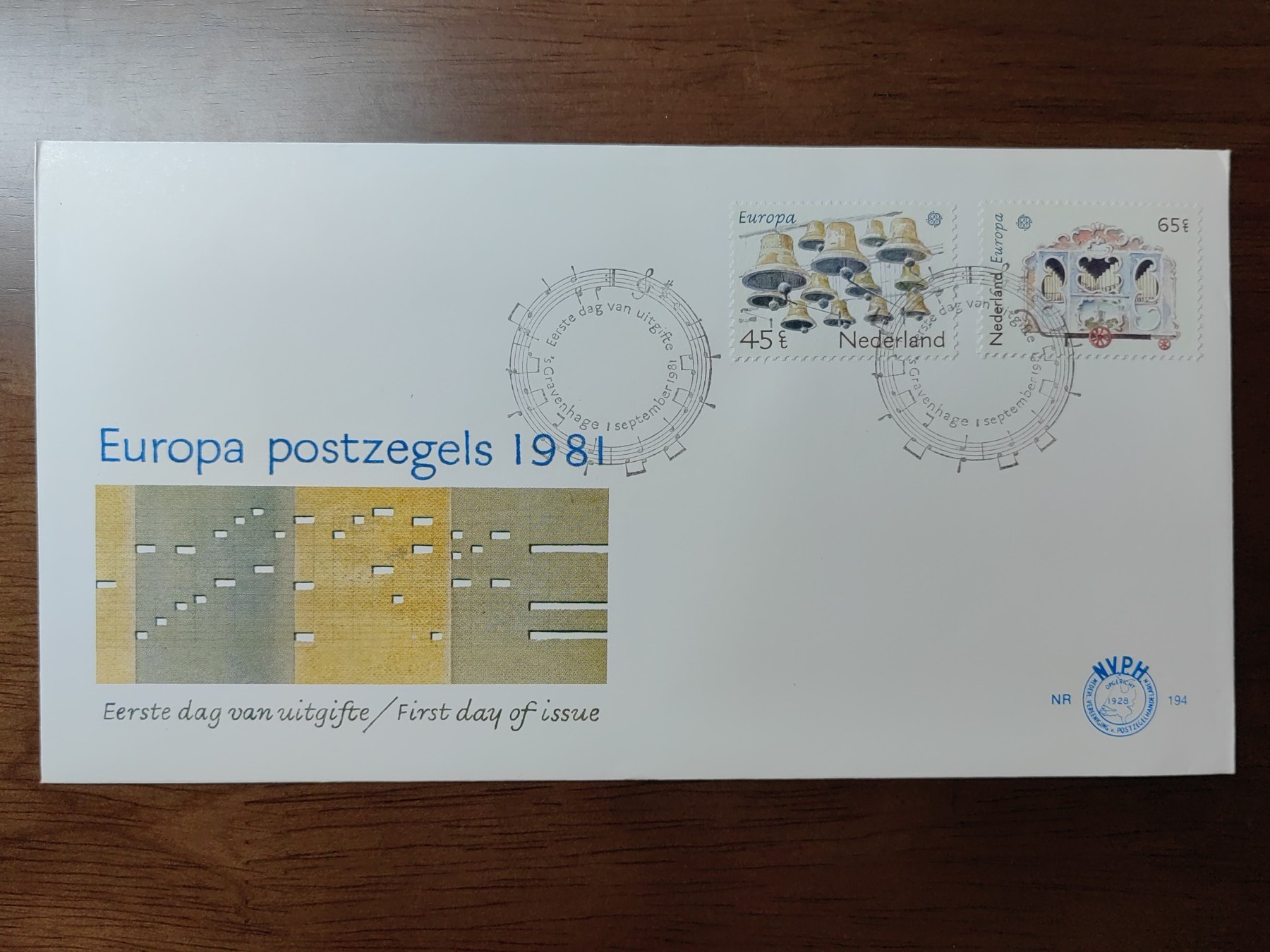 外国精选邮品专场（秒杀）第②①场 荷兰1981 民俗音乐 