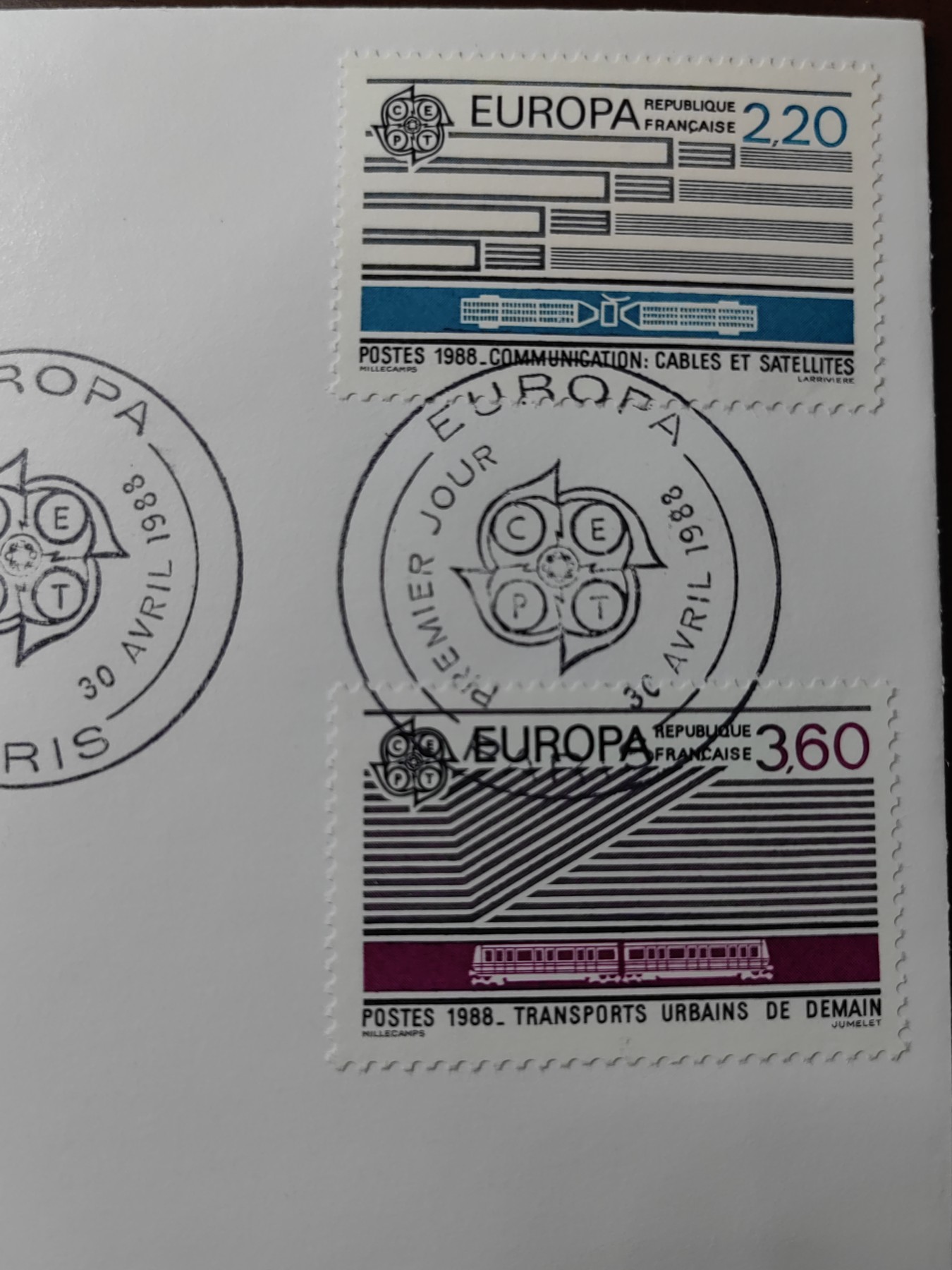 外国精选邮品专场（秒杀）第②①场 法国1988 交通与通信 城市有轨电车