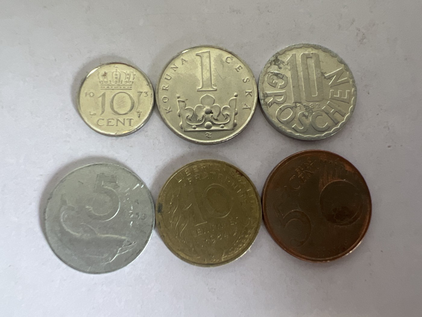 【易洋钱喜】第12场 外国硬币专场 0元起拍 满百包邮 欧洲国家散币