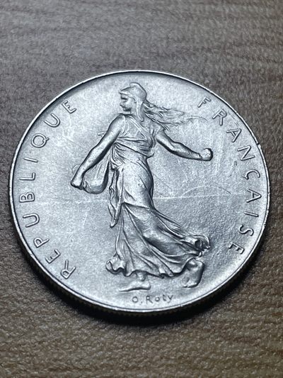 神仙姐姐散币好品专场第六期（无佣金，预留三期自动发出 - 1973年原光品相法国1法郎