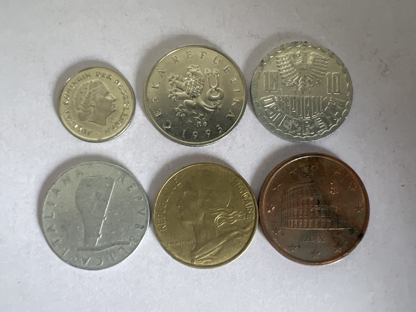 【易洋钱喜】第12场 外国硬币专场 0元起拍 满百包邮 欧洲国家散币