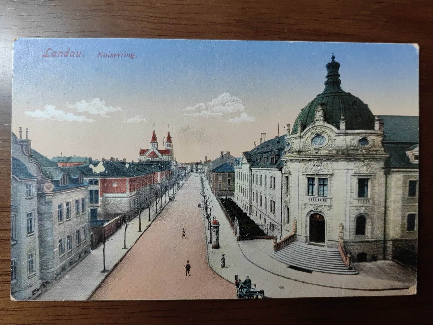 欧洲军邮片&欧洲片（拍卖）第②②场 1919年军邮免邮资明信片（林道-凯泽林）