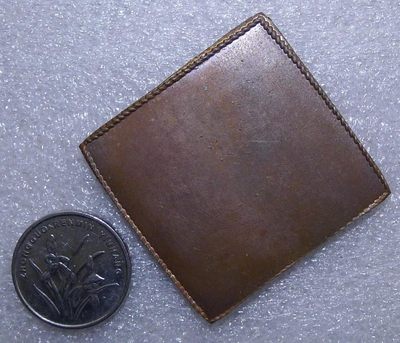 世界钱币章牌书籍专场拍卖第212期 1725年 沙俄帝国 棱形块状钱币 （后铸的）