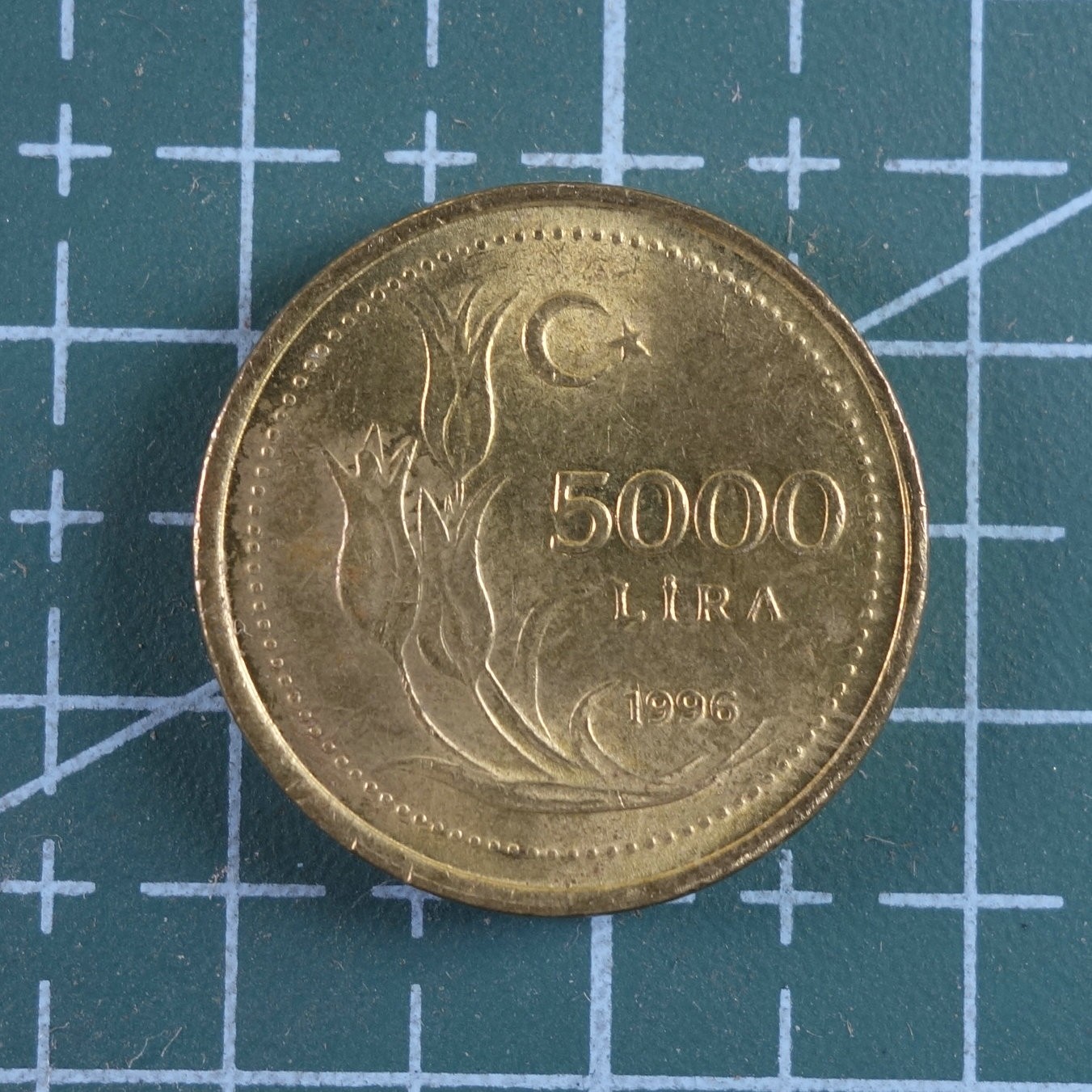 天业钱币散币拍卖第15次专场 全场0元起拍 土耳其1995年5000L