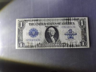 VF-EF 美国纸币 1923年 1美元纸币 大票副 银币券 - VF-EF 美国纸币 1923年 1美元纸币 大票副 银币券