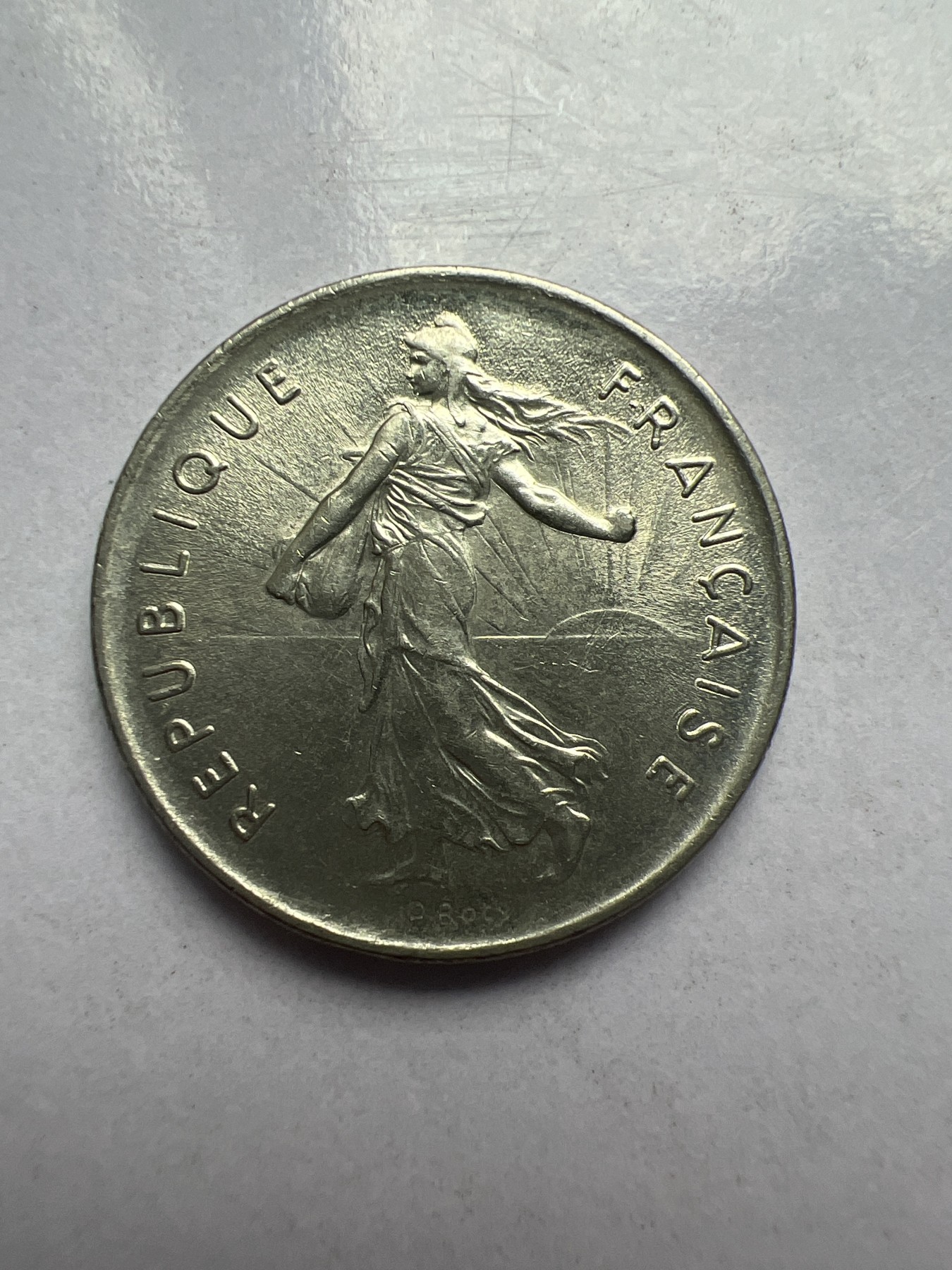 【易洋钱喜】第十三场 外国硬币专场 0元起拍 满百包邮 法国1972年5法郎