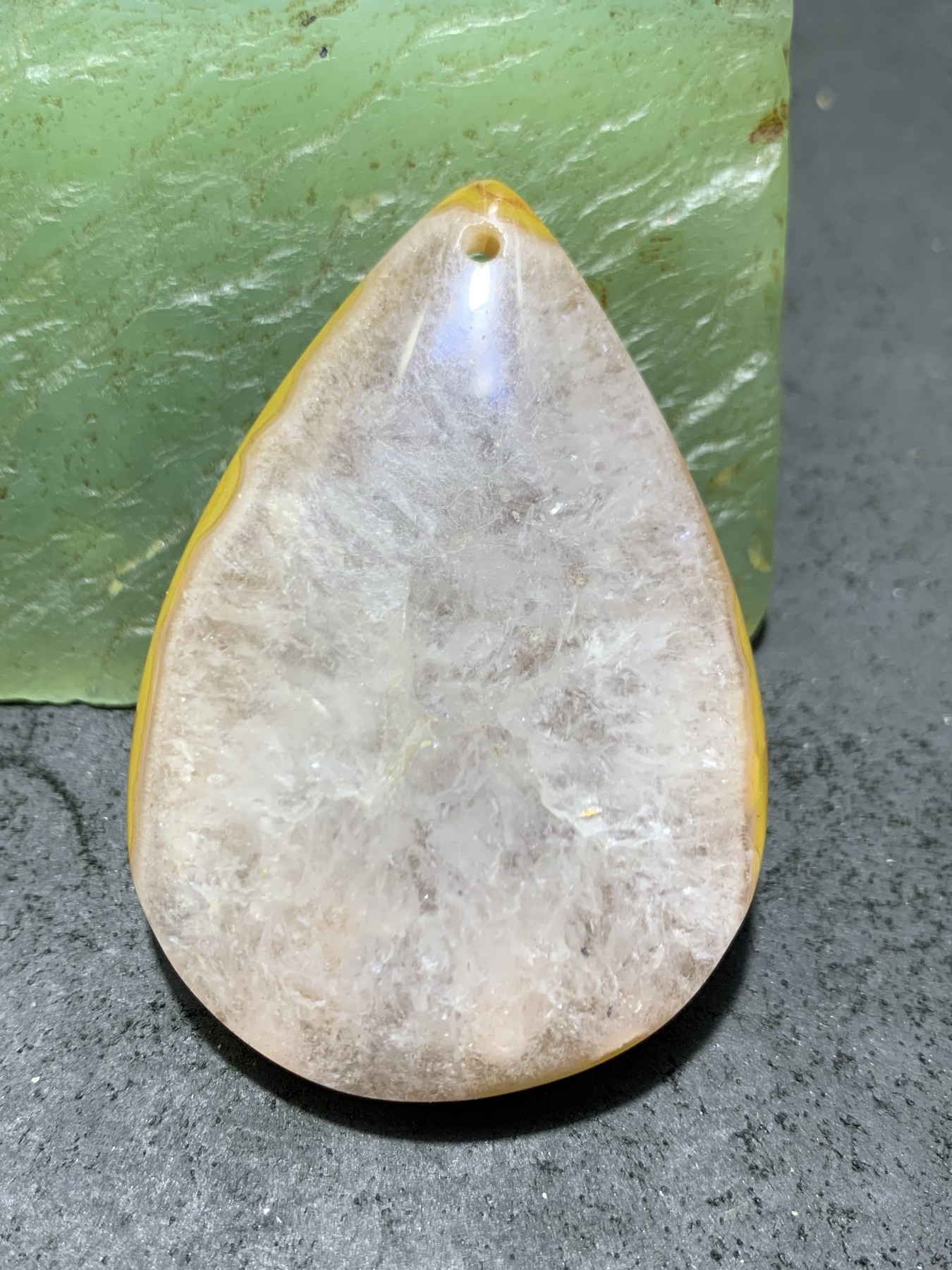 放福利！精美高玉化冰飘战国红玛瑙大吊坠一个，
