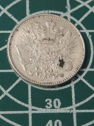 燕姐换藏第65拍 俄占芬兰1916年50芬尼银币