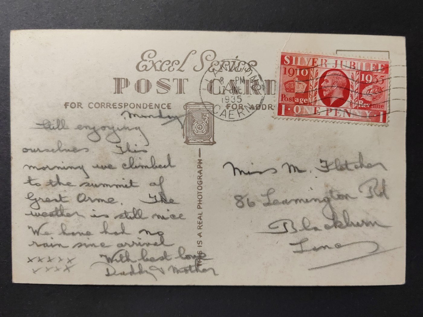 欧洲军邮片&欧洲片（拍卖）第②②场 明信片：（来自快乐谷的码头兰杜德诺）