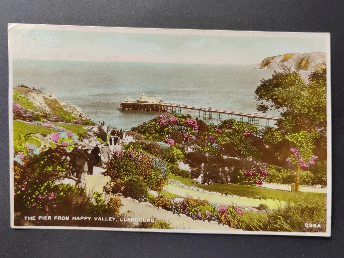 欧洲军邮片&欧洲片（拍卖）第②②场 明信片：（来自快乐谷的码头兰杜德诺）