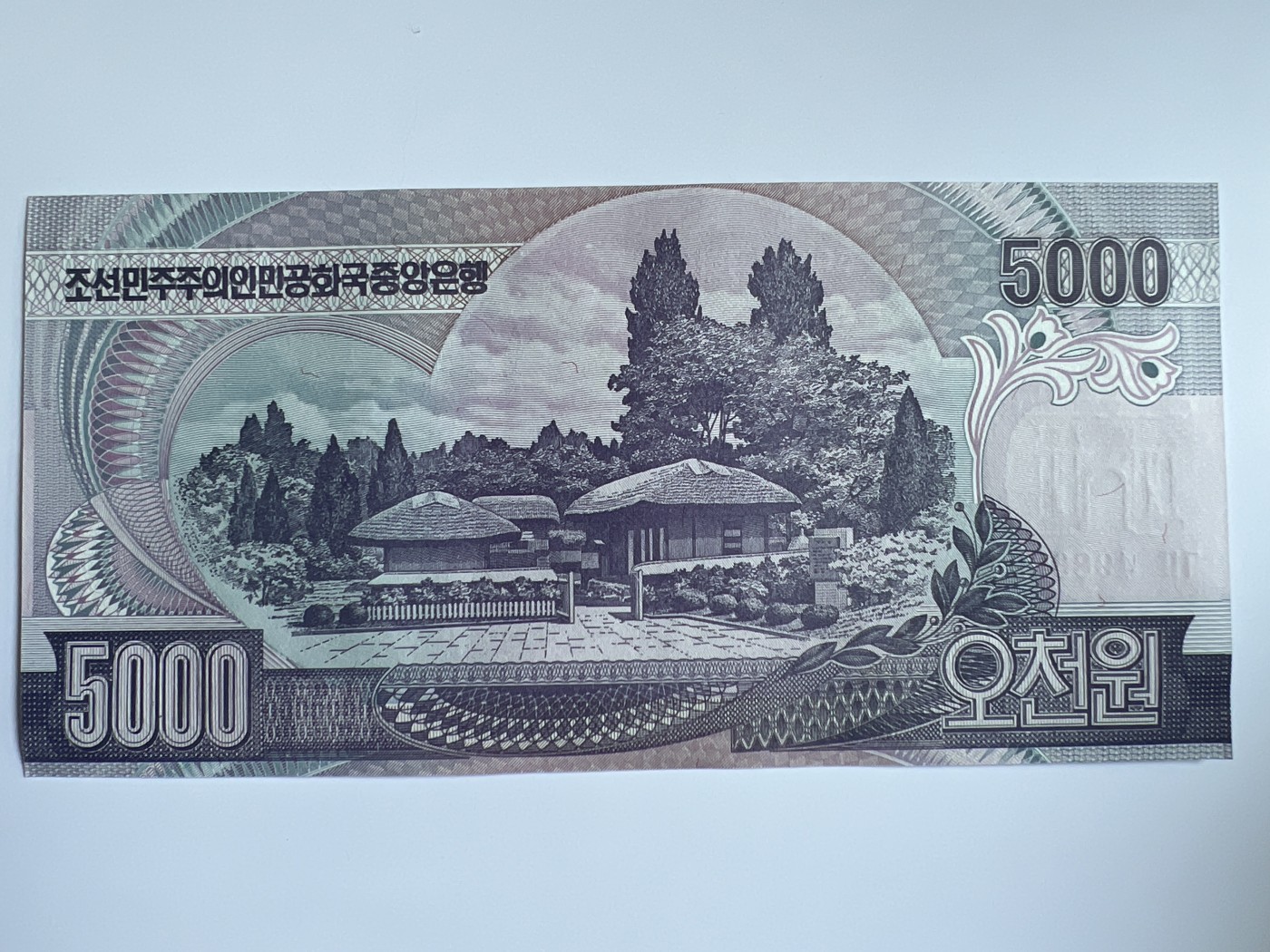 第453期 纸币专场 （无押金，捡漏，全场50包邮，偏远地区除外，接收代拍业务） 朝鲜5000元