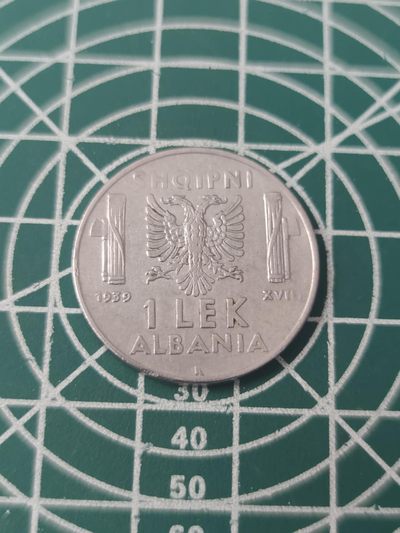 燕姐换藏第65拍 意属阿尔巴尼亚1939年1列克