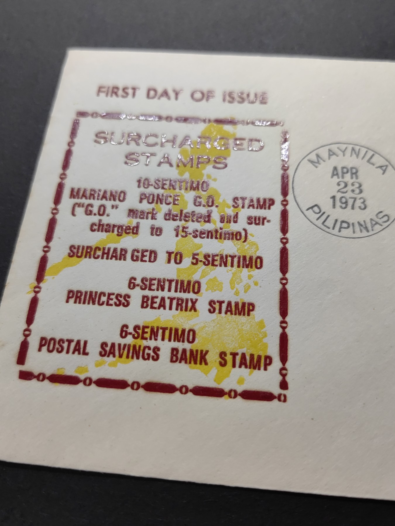 外国精品邮封（拍卖）第②③场 菲律宾1965 荷兰公主贝娅特丽克丝来访