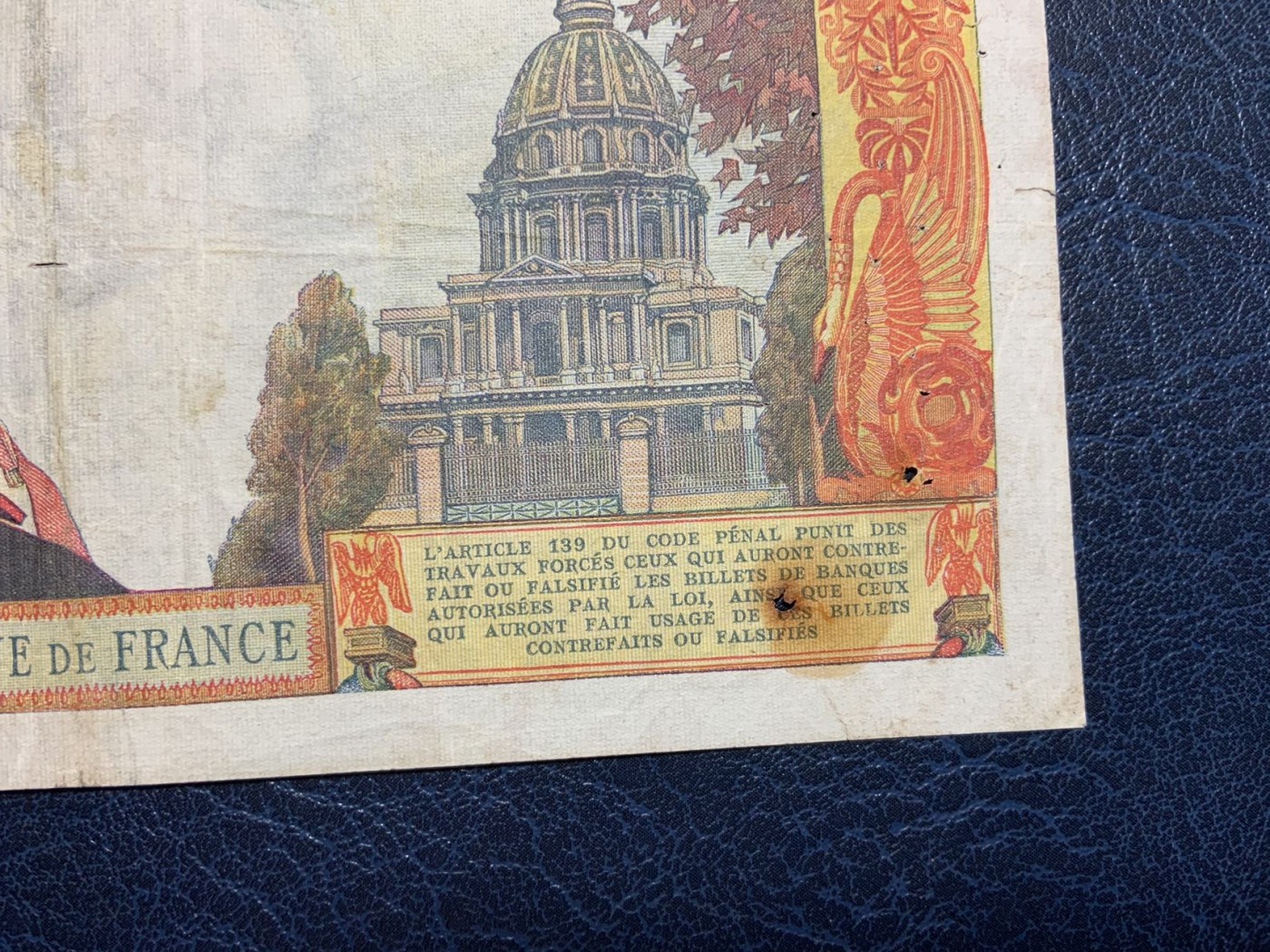 收藏联盟Quantum Auction 第302期拍卖  法国1962年100法郎 品相如图 拿破仑