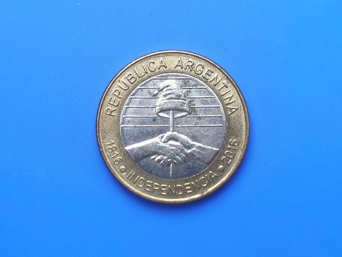 【易洋钱喜】第十三场 外国硬币专场 0元起拍 满百包邮 阿根廷200周年纪念币2比索