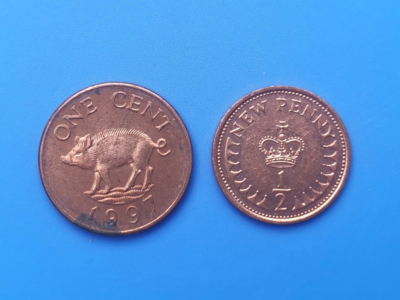 【易洋钱喜】第十三场 外国硬币专场 0元起拍 满百包邮 不同国家女王硬币两枚