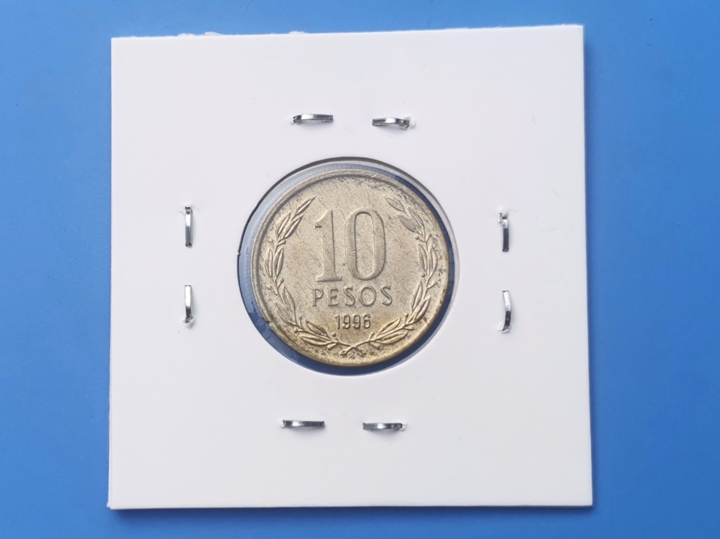 【易洋钱喜】第十三场 外国硬币专场 0元起拍 满百包邮 1996年智利10比索