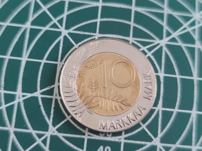 燕姐换藏第70拍 芬兰1995年10马克欧盟双色纪念币