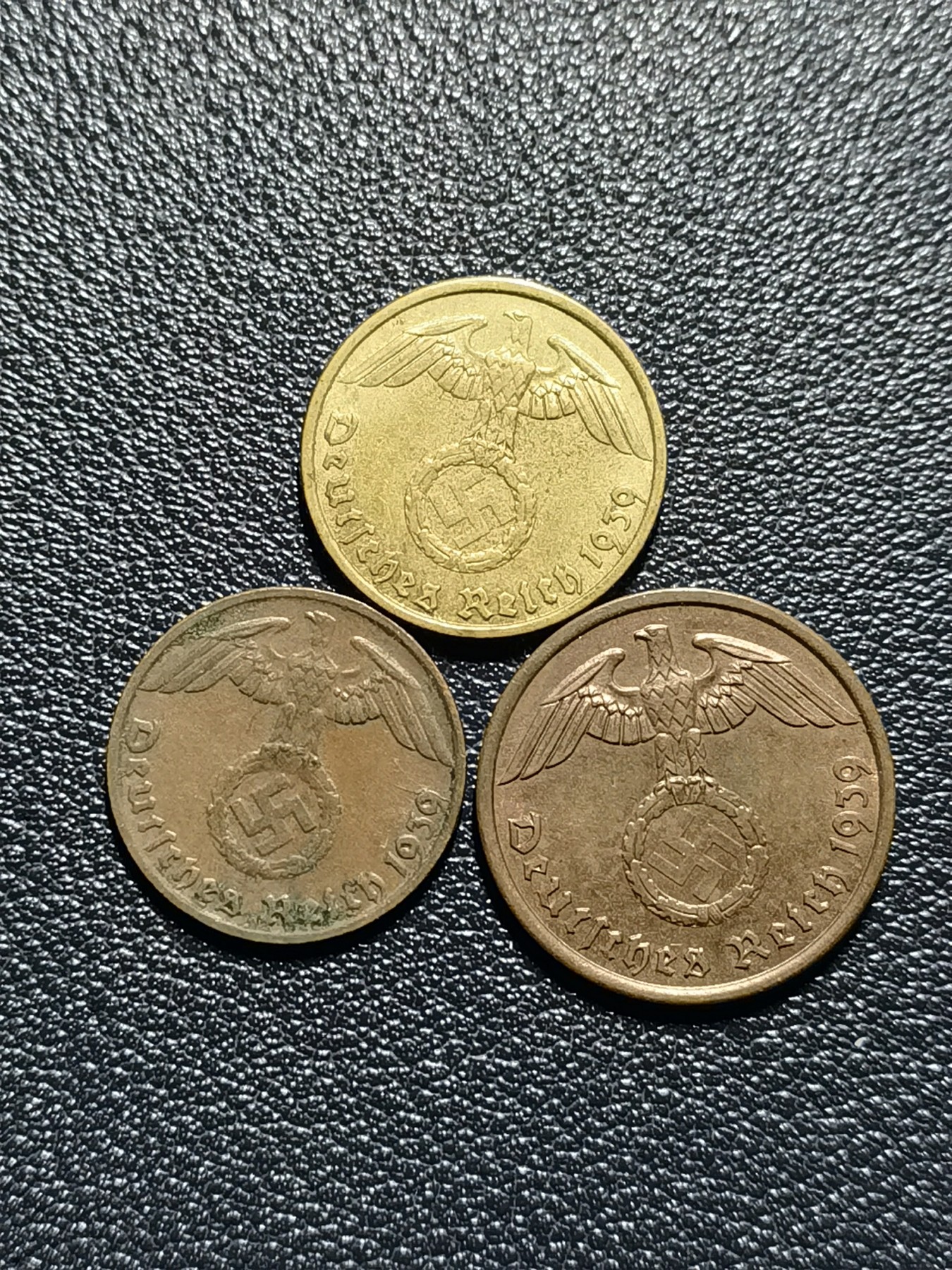 🎉🎊乐享宝藏💎💰~20231118专场 德国5、2、1芬尼~1939年