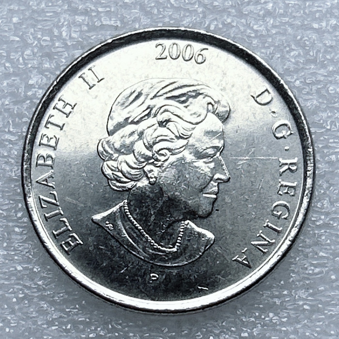 全场一元起拍 世界钱币散币专场 第37期 加拿大2006年25分彩色纪念币