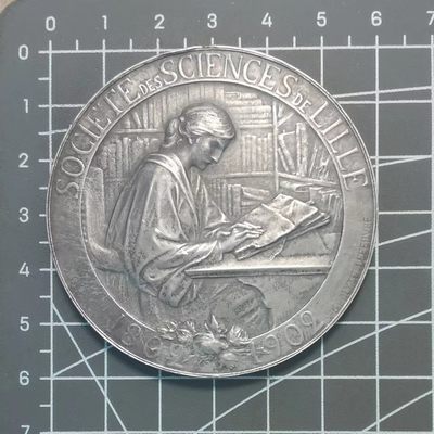 🌸奇货可居🌸 第一百三十九场 法国章牌专场 【凋零】 - 里尔科学协会银章
