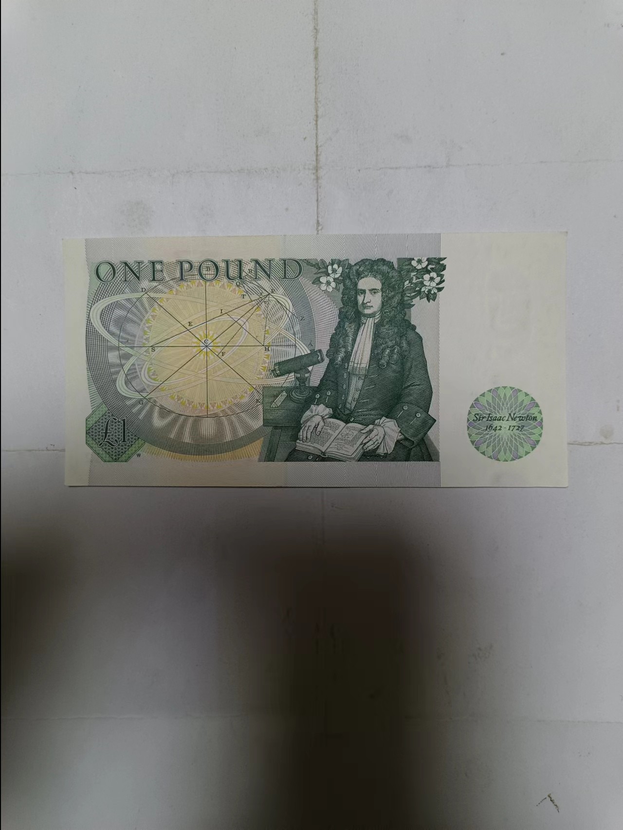 【20231114】非全新纸币第八十七场 英国D序列1镑，好品