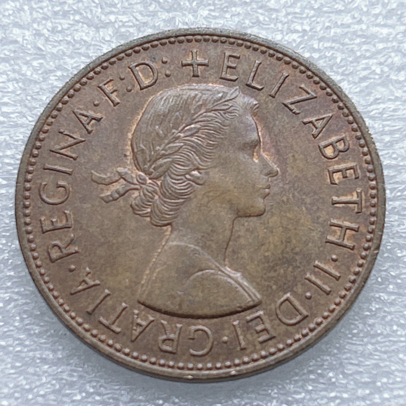 全场一元起拍 世界钱币散币专场 第37期 英国1967年大一便士  好品