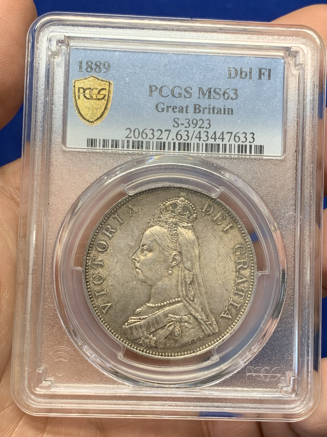 《竞宝斋》第215场-周日，周一 2场 (全场包邮) 公博AU06 中华民国22年船洋 墨戳，包浆可以，背面有清理痕迹