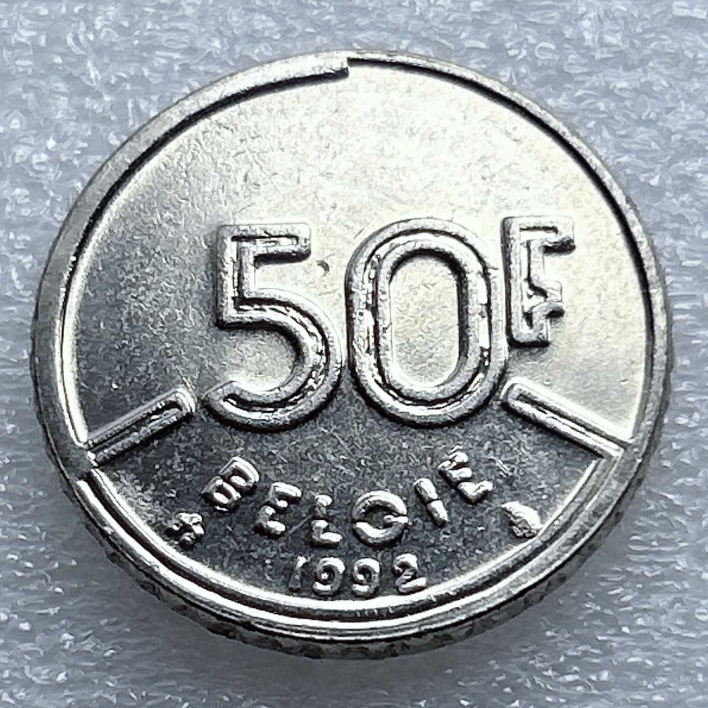 全场一元起拍 世界钱币散币专场 第37期 比利时1992年60法郎