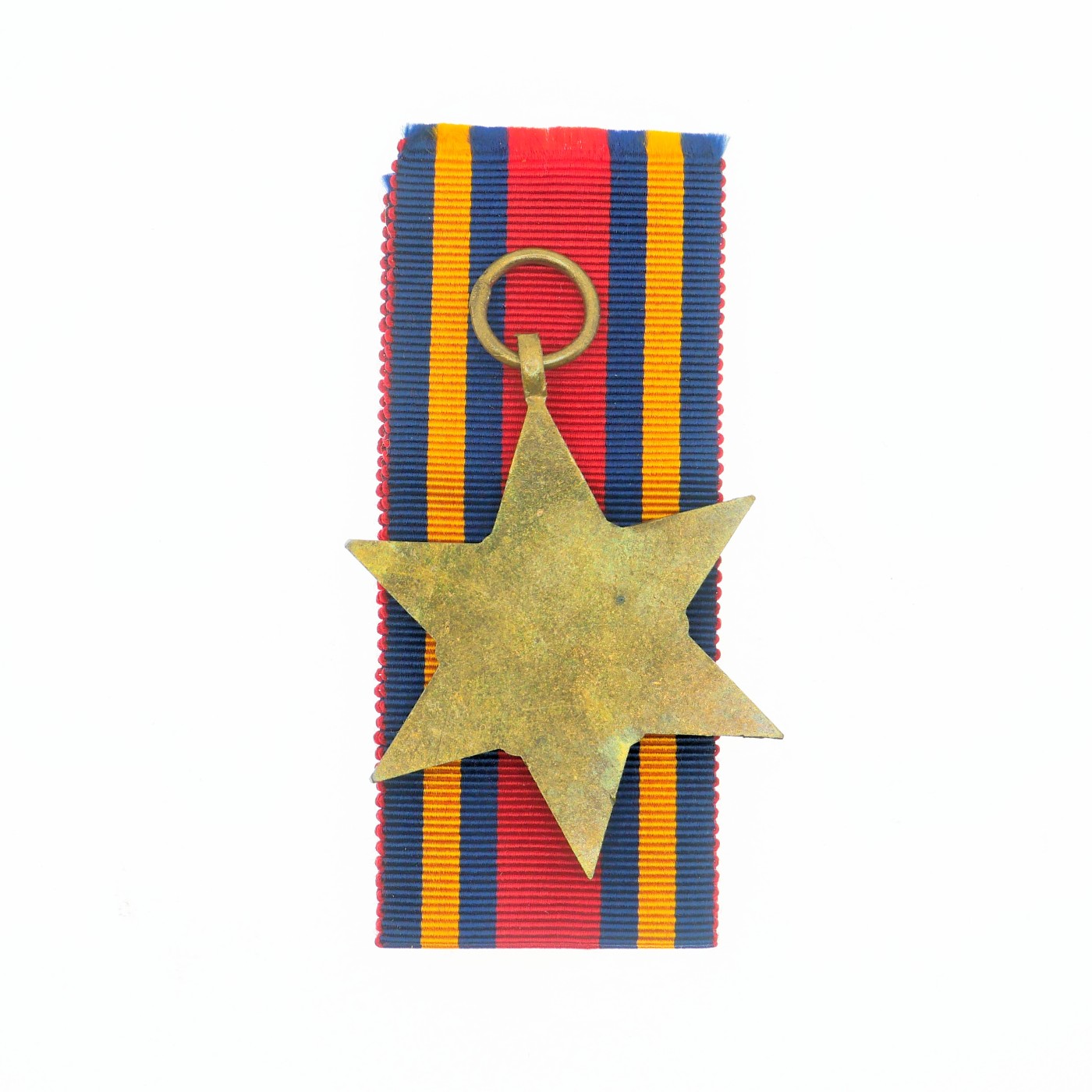 勋章奖章交易所11月18日拍卖 英国缅甸之星奖章，原版绶带，好品