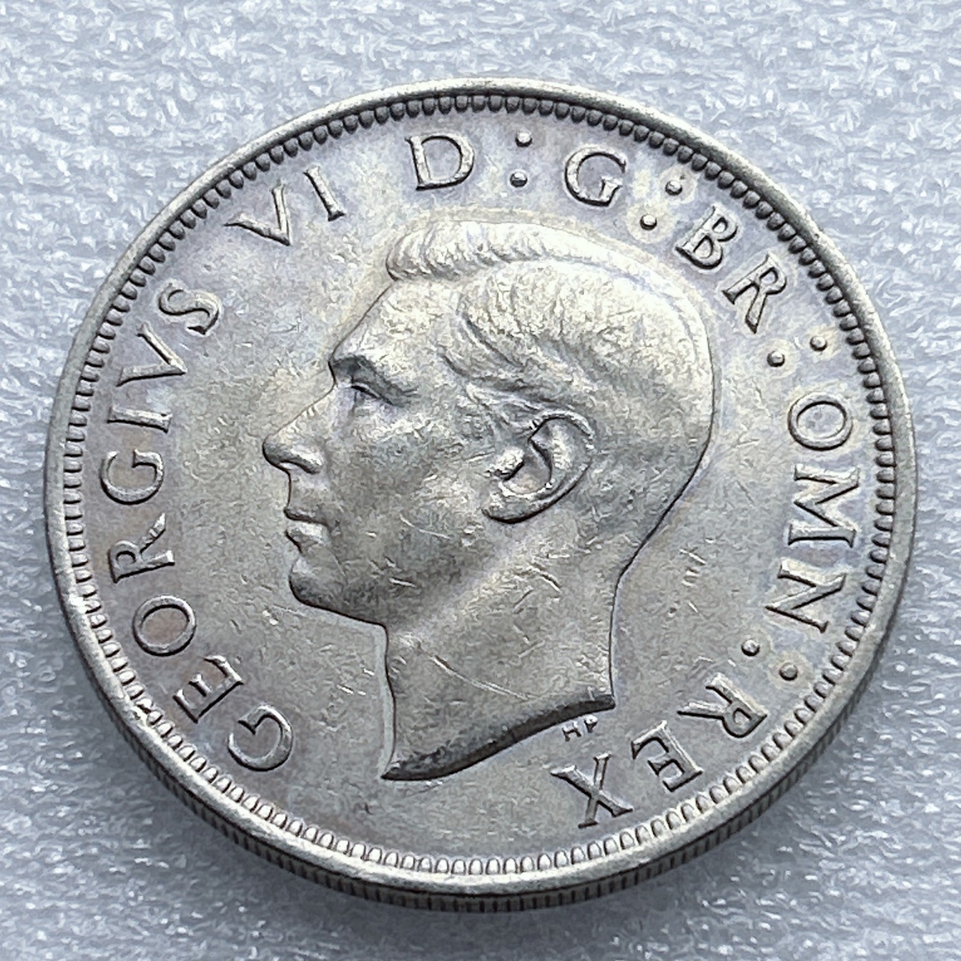 全场一元起拍 世界钱币散币专场 第37期 英国1948年半1/2克朗 乔六