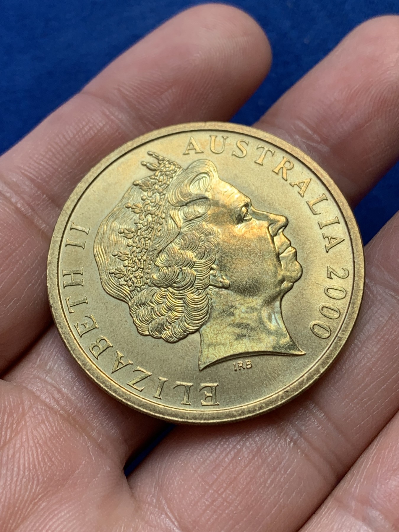 《竞宝斋》第215场-周日，周一 2场 (全场包邮) 澳大利亚 2000 悉尼奥运会  5奥元 纪念币