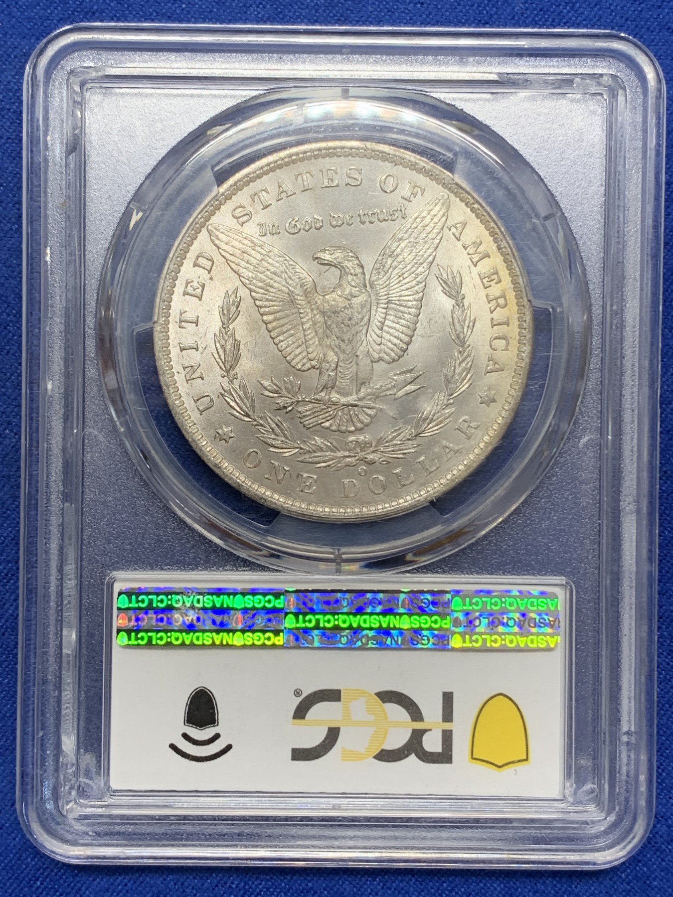《竞宝斋》第215场-周日，周一 2场 (全场包邮) PCGS MS64 美国1885年O版摩根银元
