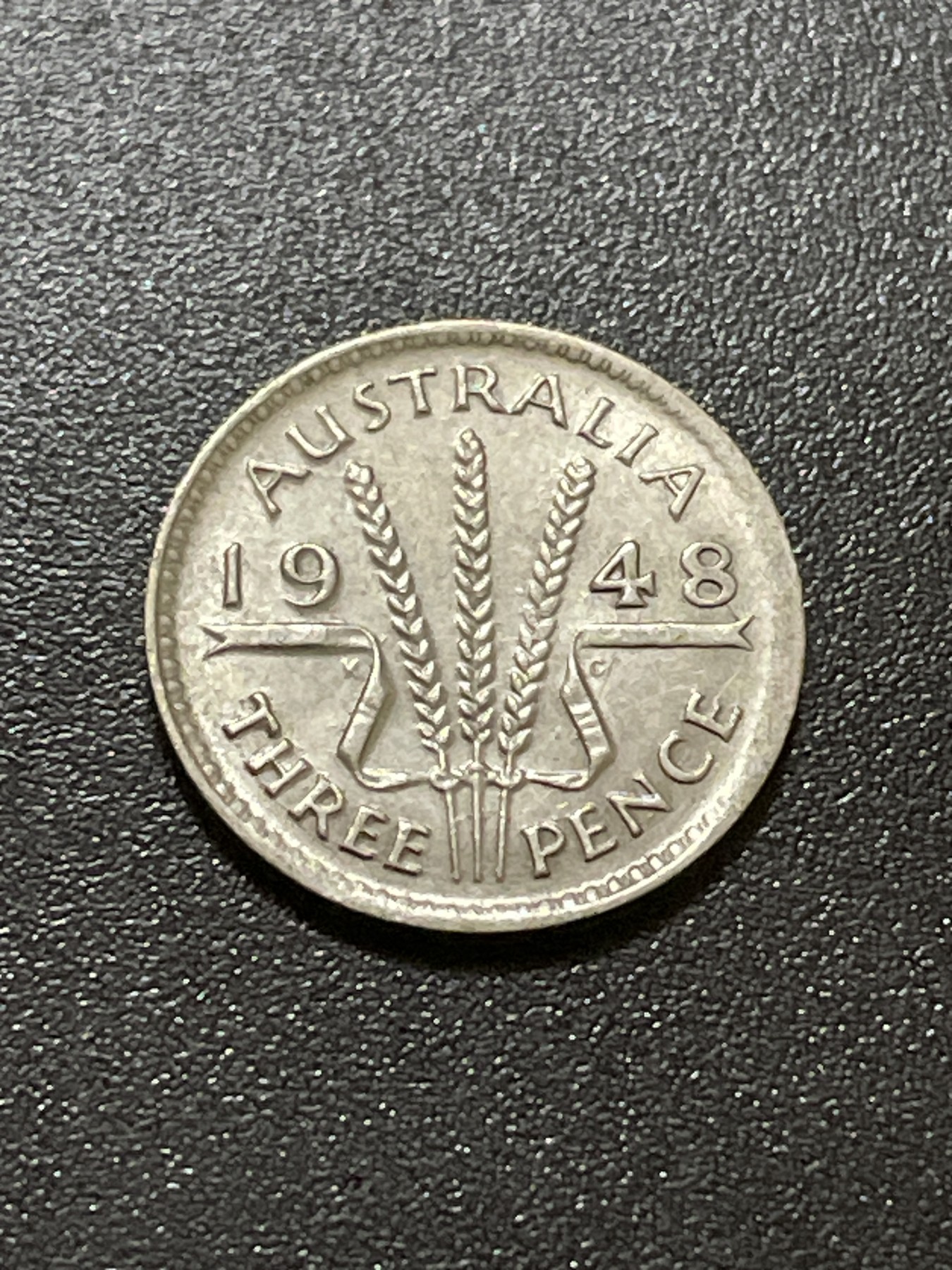 神仙姐姐散币好品专场第九期（无佣金，预留三期自动发出 美品澳大利亚1948年3便士银币